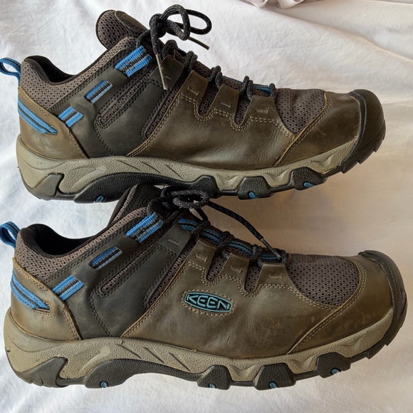 KEEN Men\'s Steens Vent Hiking Shoes Size 13 Brown and Blue Comfortable main image 5